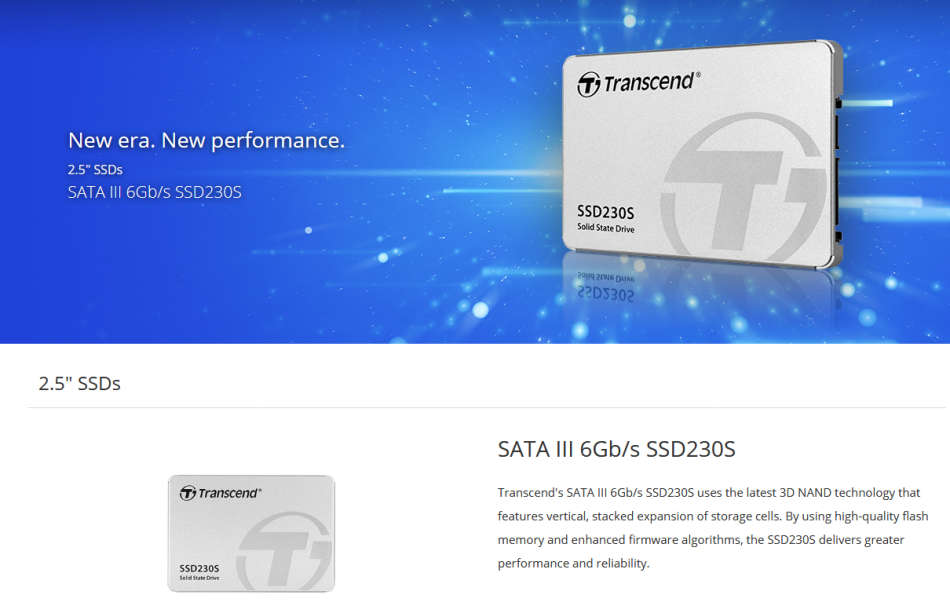 Transcend 1TB SSD Solid State Drive