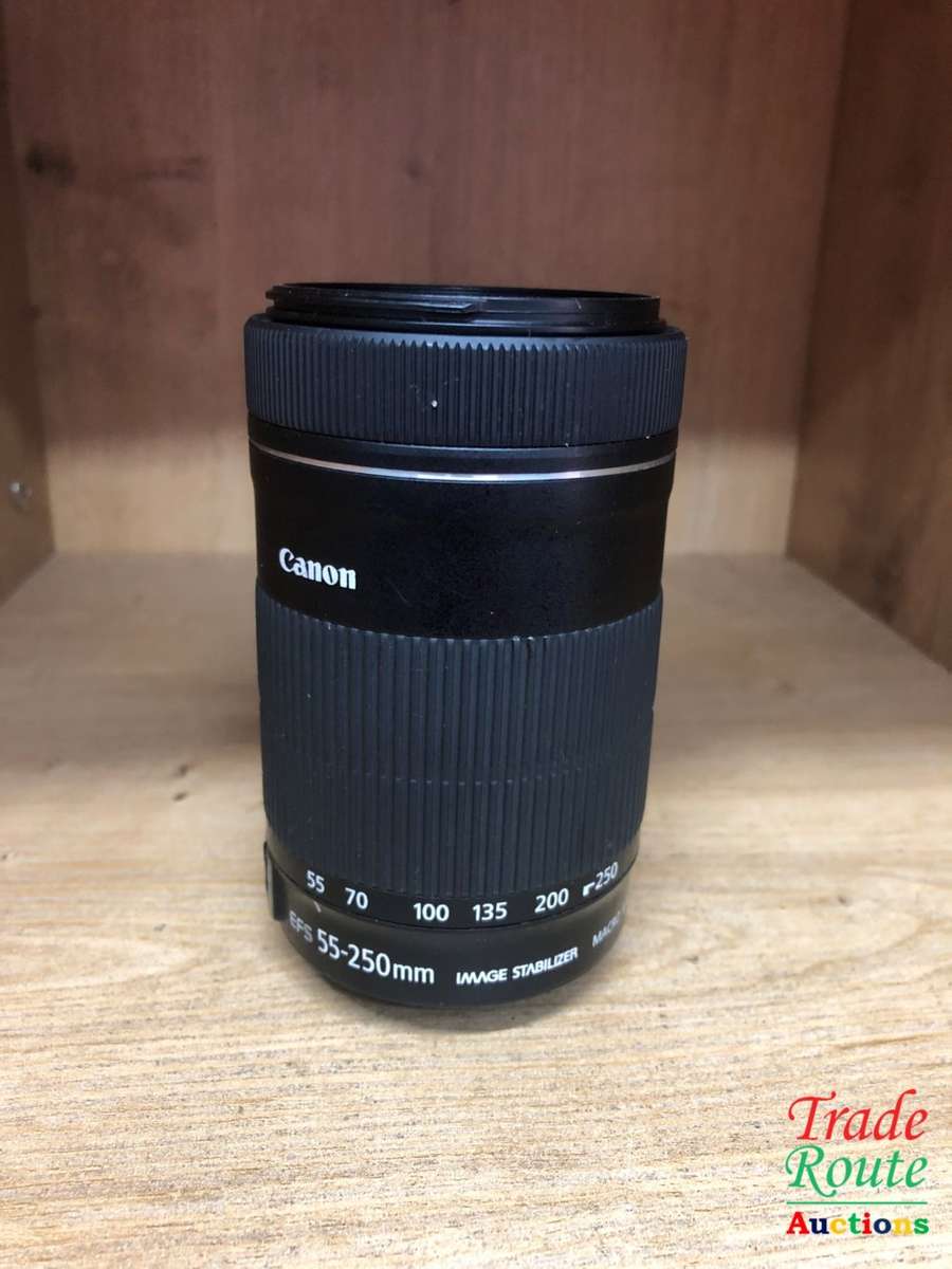 Canon EF-S 55-250m IS (Image Stabilizer) STM  Lens for Canon DSLR Cameras