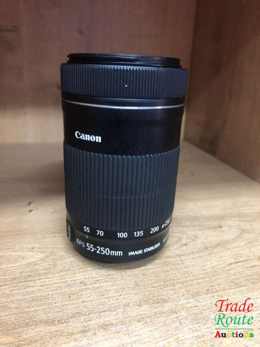 Canon EF-S 55-250m IS (Image Stabilizer) STM  Lens for Canon DSLR Cameras