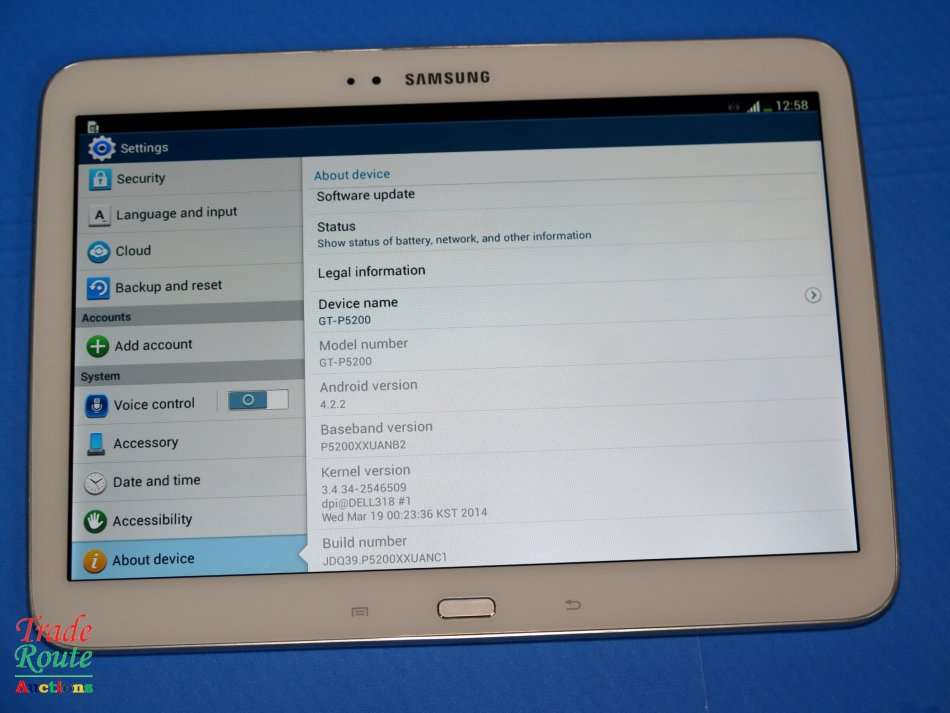 Samsung Galaxy Tab 3 WiFi LTE 32GB [ GT-P5200 ] White