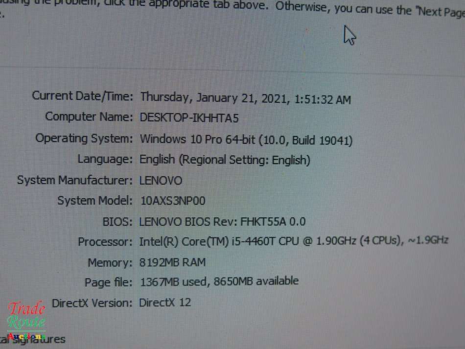 Lenovo ThinkCentre M73 Tiny Desktop PC | Core i5 4460T CPU @ 1.9GHz | 8GB RAM | 500GB HDD