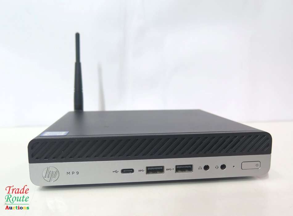 HP MP9 G4 Retail System Desktop Mini Computer | Core i3 8100T 8th Gen 3.1Ghz | 4GB RAM | 128GB SSD