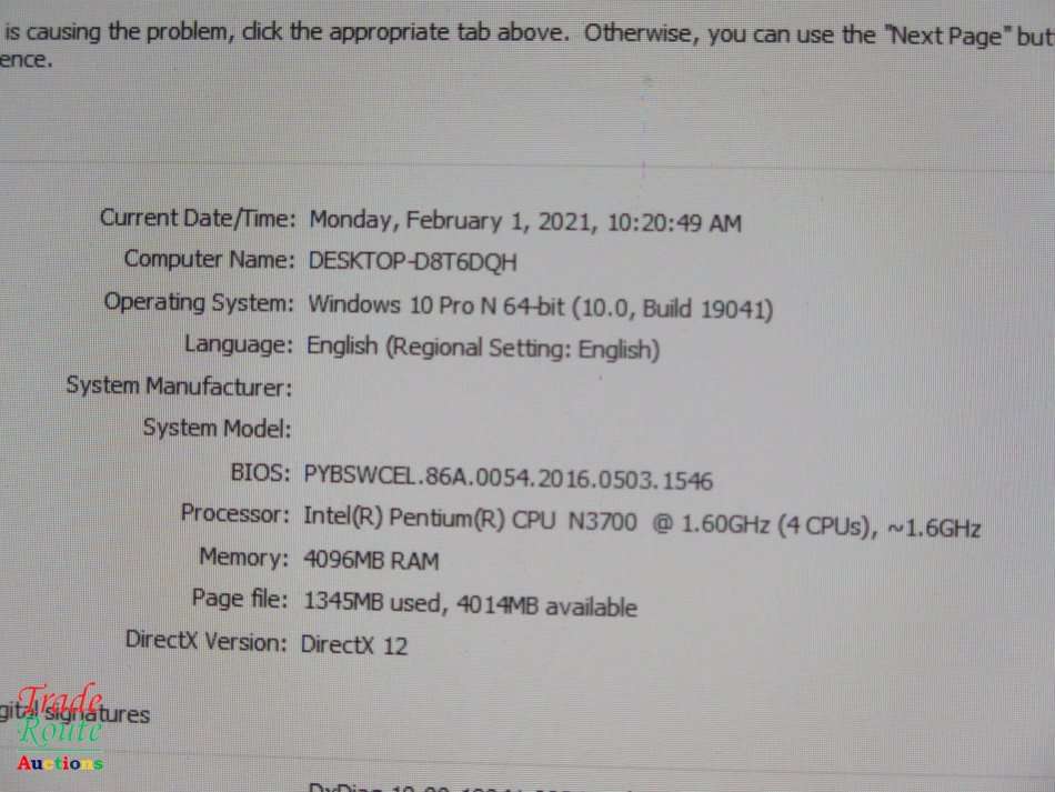 Intel NUC Mini-PC NUC5PPYH | INTEL PENTIUM CPU N3700 1.6GHZ | 4GB RAM | 500GB HDD MINI DESKTOP PC