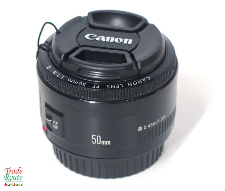 Canon EF 50mm f/1.8 II Lens - Fits Canon Cameras