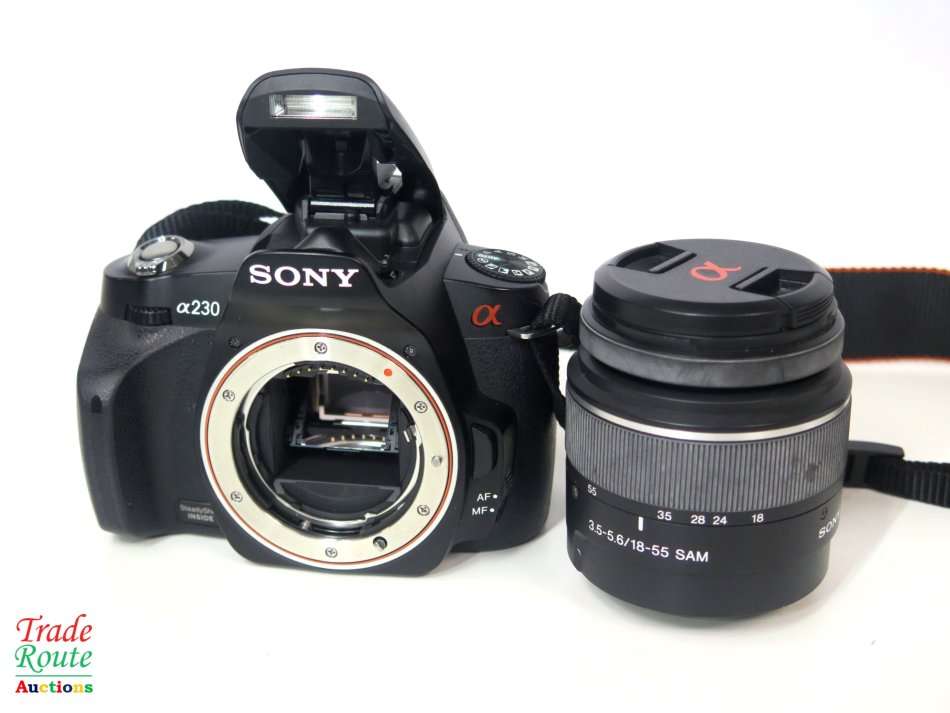 Sony Alpha A230 10.2 MP Digital SLR Camera IS and 18-55mm Lens