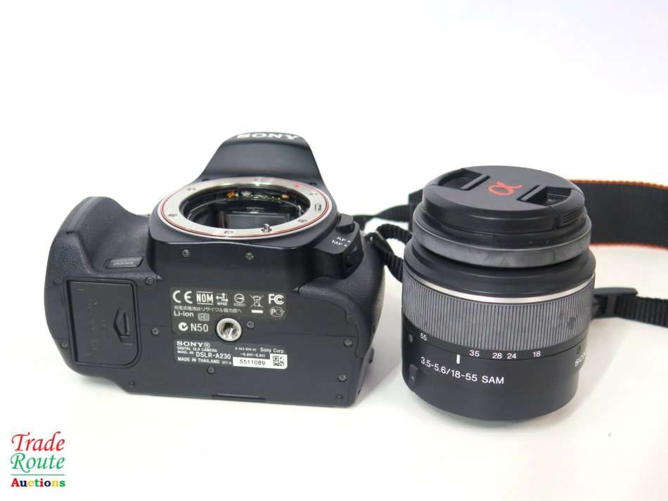 Sony Alpha A230 10.2 MP Digital SLR Camera IS and 18-55mm Lens