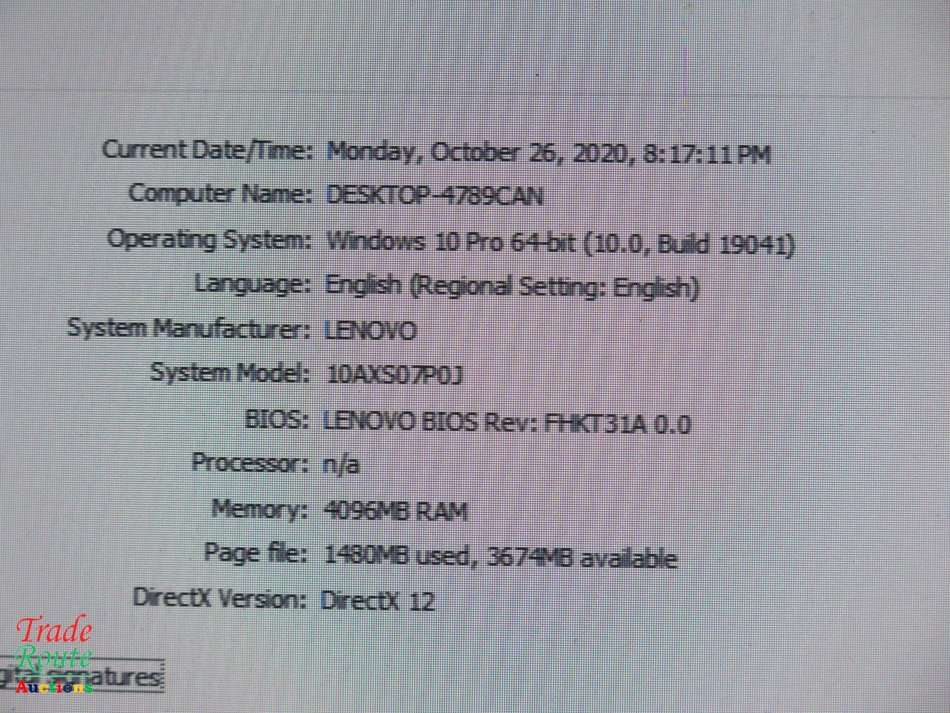 BIOS PASSWORD * Lenovo ThinkCentre M73 Tiny Desktop PC | Core i3-4160T CPU | 4GB RAM | 500GB HDD