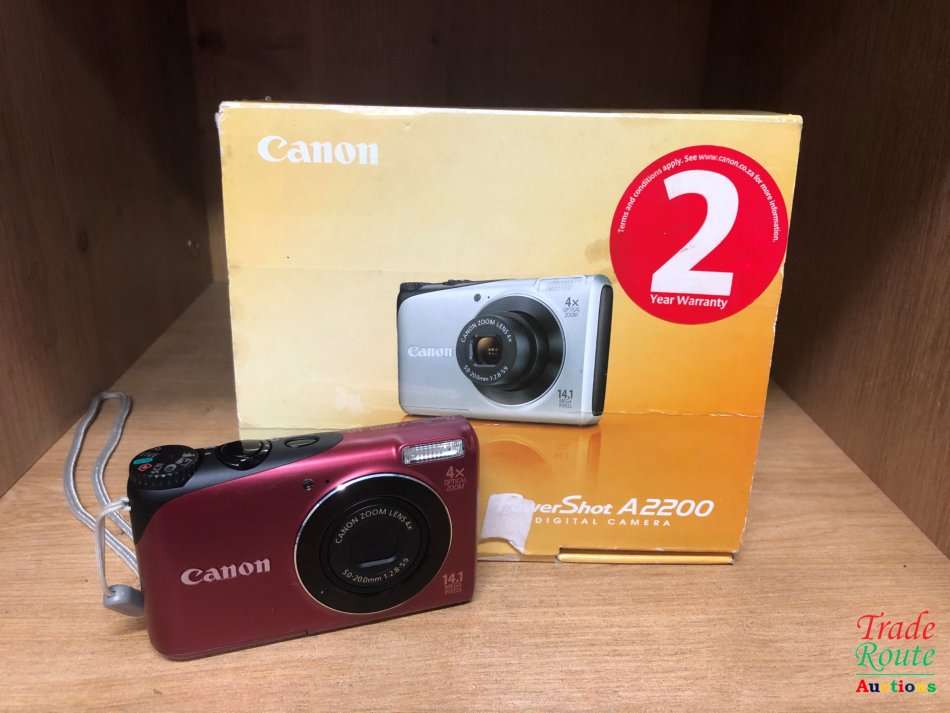 Canon Powershot A2200 14.1 MP Digital Camera with 4x Optical Zoom