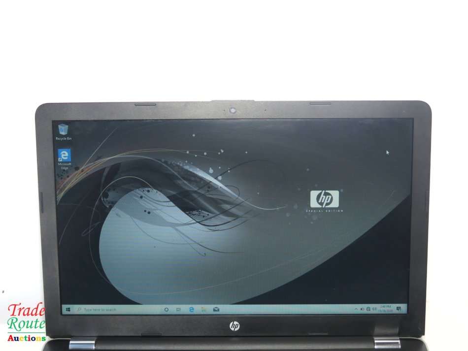 RADEON GRAPHICS * HP 15.6` HD Notebook 15-bs1xx | CORE i7 8550U @ 1.8GHZ 8th Gen | 8GB RAM | 1TB HDD
