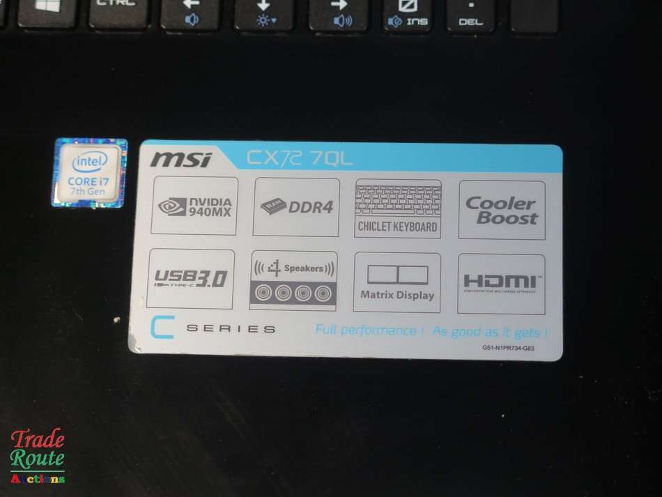 MSI CX72 7QL 17.3 inch i7 Gaming Laptop | Nvidia GeForce GTX970M | Monster