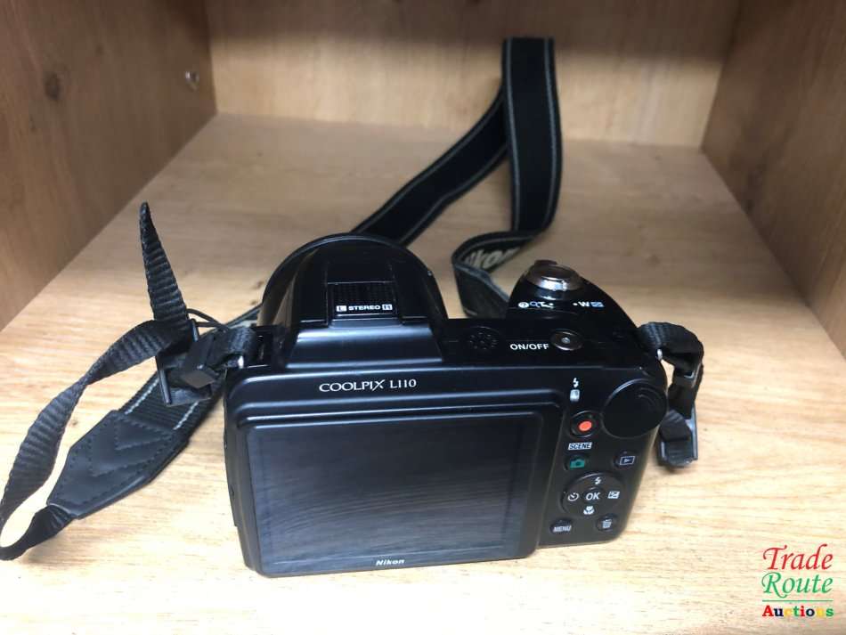 Nikon Coolpix L110 12.1MP Digital Camera with 15x Optical Vibration Reduction (VR) Zoom