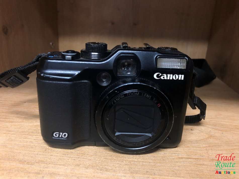 Canon Powershot G10 14.7MP Digital Camera with 5x Wide Angle Optical Image Stabilized Zoom