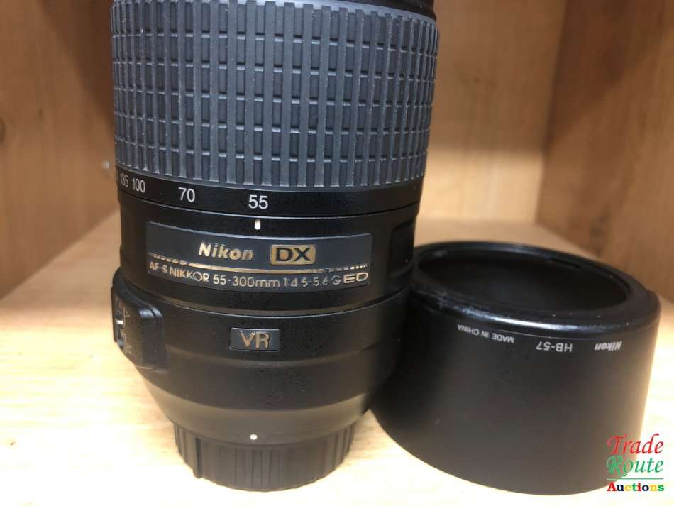 Nikon DX AF-S NIKKOR 55-300MM ED VR Lens for Nikon Digital SLR Cameras ( NIKON 55-300MM )