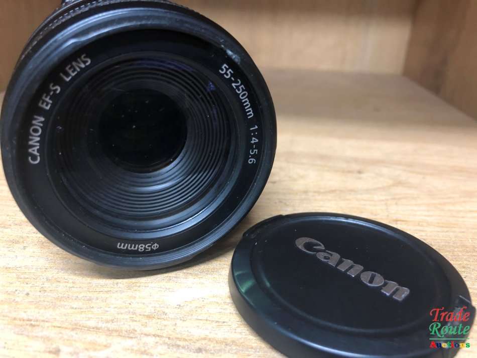 PLZ READ *** Canon EF-S 55-250mm IS (Image Stabilizer) Lens for Canon DSLR Cameras