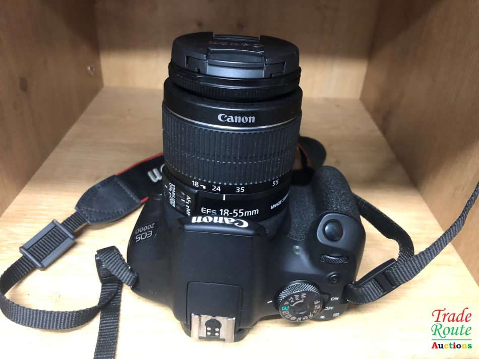 Canon EOS 2000D DSLR Camera Kit - Digital Camera