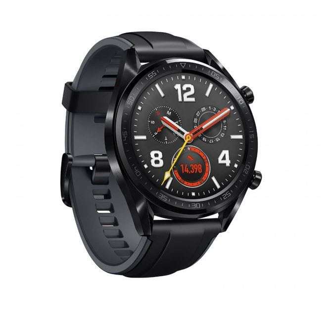 HUAWEI WATCH GT Black Silicone Strap FTN-B19 [BOXED]