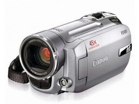 Canon FS100 SD memory card camcorder 45X ADVANCED ZOOM