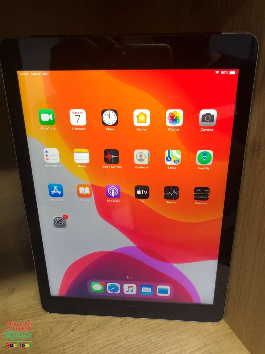 No Touch ID - Apple iPad 6th Gen 2018 Retina | MR722HC/A | 4G + WiFi | 128GB | Space Grey | A1954