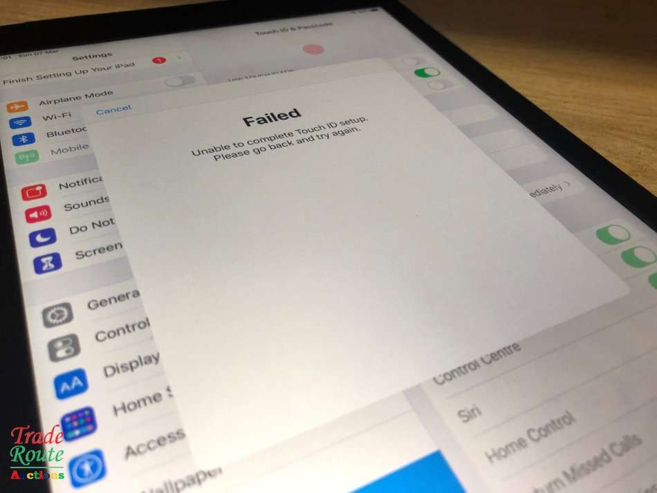 No Touch ID - Apple iPad 6th Gen 2018 Retina | MR722HC/A | 4G + WiFi | 128GB | Space Grey | A1954