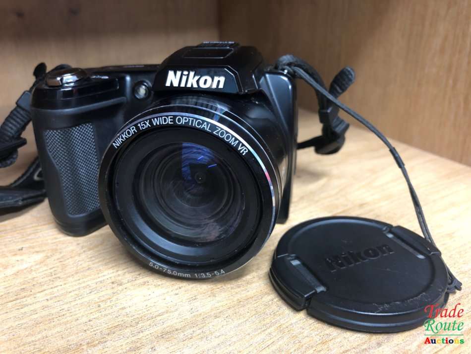 Nikon Coolpix L110 12.1MP Digital Camera with 15x Optical Vibration Reduction (VR) Zoom