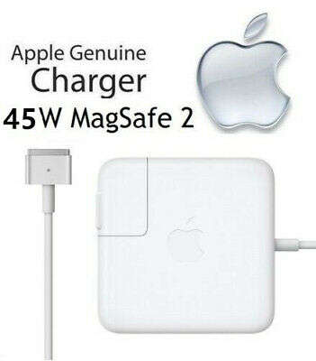 Apple 45W MagSafe 2 [ ORIGINAL APPLE PRODUCT] Power Adapter for MacBook Air A1436