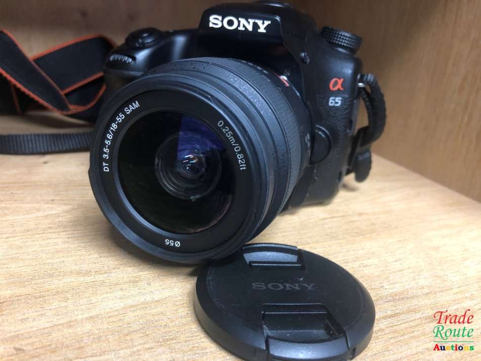 Sony Alpha SLT-A65 DSLR Digital Camera with 18-55mm Lens 24.3MP