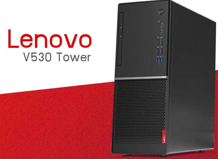 Lenovo V530 MT (Mini Tower) Desktop PC | CORE i3-8100 8th Gen 3.6GHz | 4GB RAM | 1TB HDD