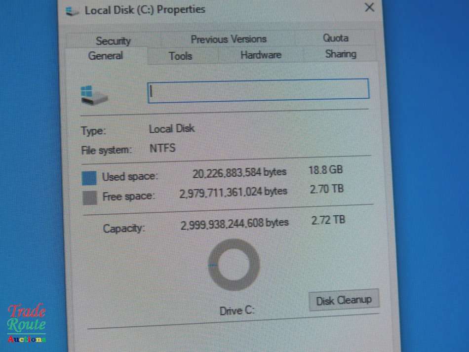 HP Desktop Pro G2 SFF Desktop PC | Core i3 8100 8th Gen 3.6Ghz | 4GB RAM | 3TB HDD DESKTOP PC