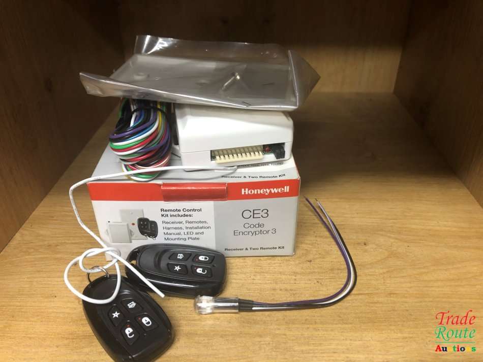 Honeywell CE3 Code Encryptor 3 - Receiver plus 2 x 4 button Remotes Kit
