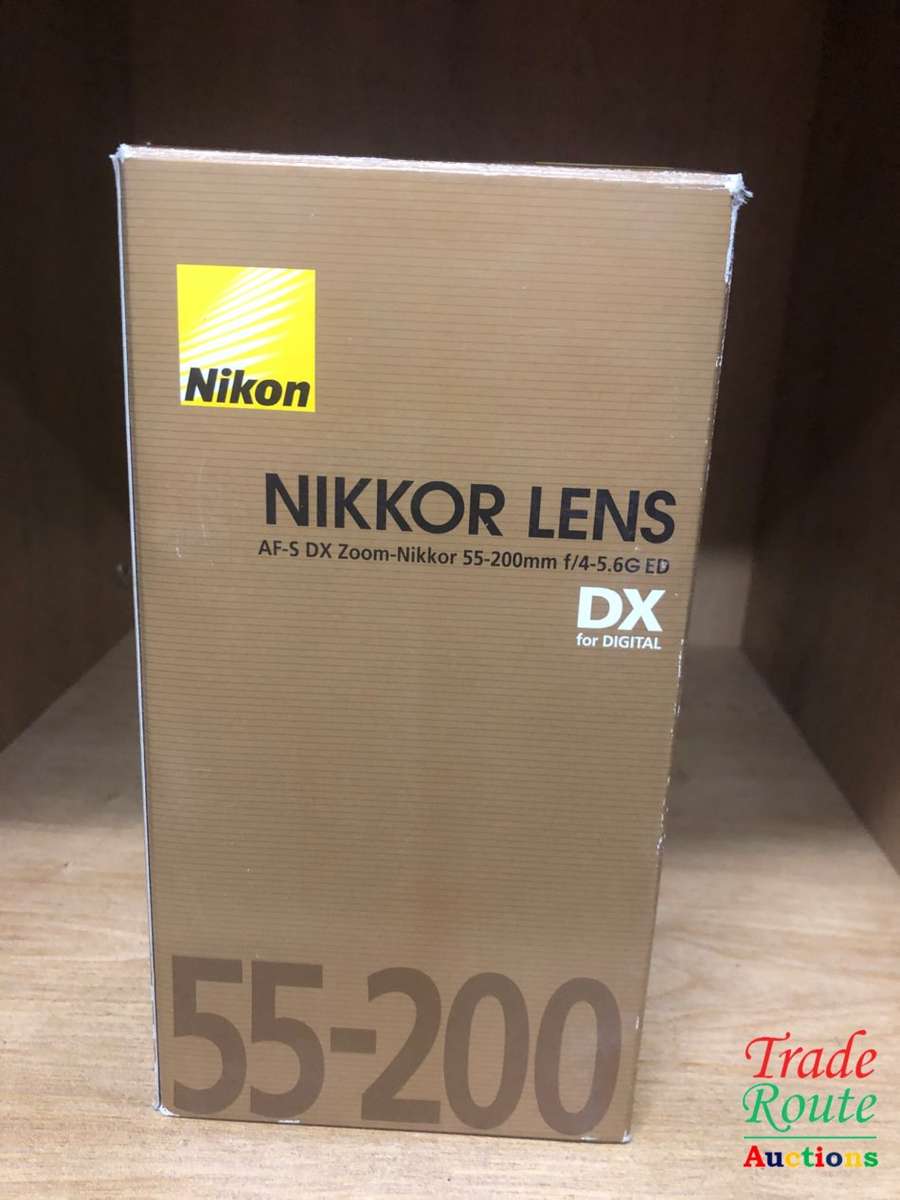 Nikon 55-200mm DX Lens for NIKON DSLR Cameras IN BOX