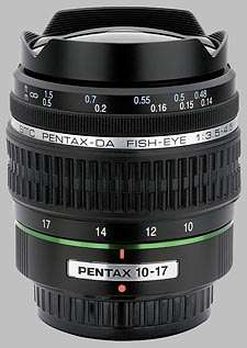 Pentax 10-17mm f/3.5-4.5 ED IF SMC P-DA Fish-Eye Lens