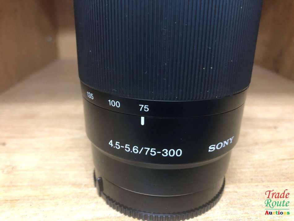 Sony 75-300mm f/4.5-5.6 Compact Super Telephoto Zoom Lens