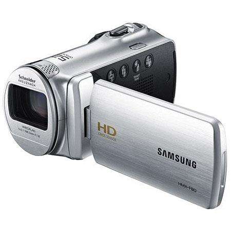 Samsung HMX-F80 Full HD Digital Camcorder with 52x Zoom (Silver)