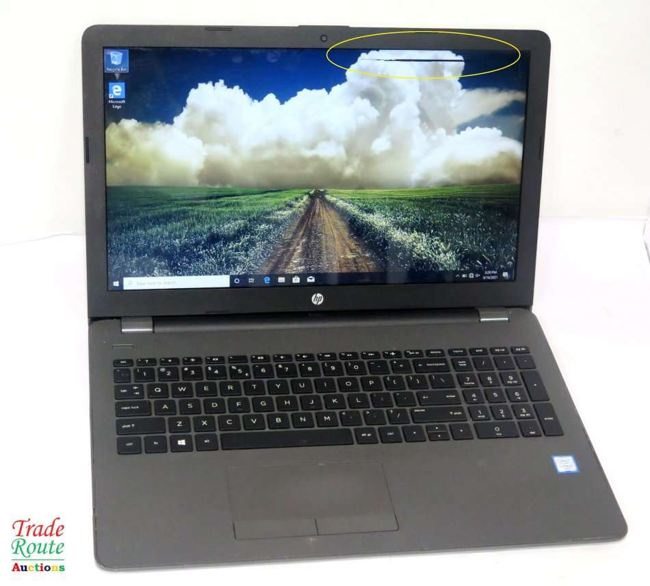 PLEASE READ >> HP 250 G6 Notebook 15.6 Inch | CORE i3 600U 6th Gen 2.0GHZ | 4GB RAM | 500GB HDD