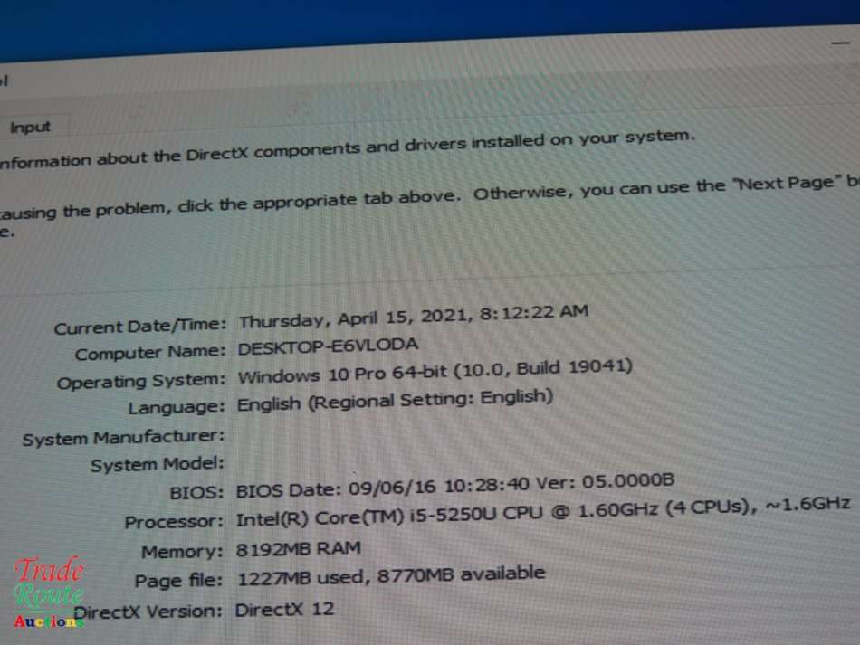 Intel NUC Mini-PC NUC5i5RYK DESKTOP PC | CORE i5 5250U 1.6GHz | 8GB RAM | 128GB SSD