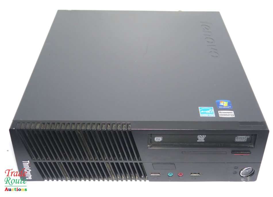 Lenovo ThinkCentre M72E SFF DESKTOP PC | Pentium G645 CPU @ 2.9GHz | 4GB RAM | 250GB HDD