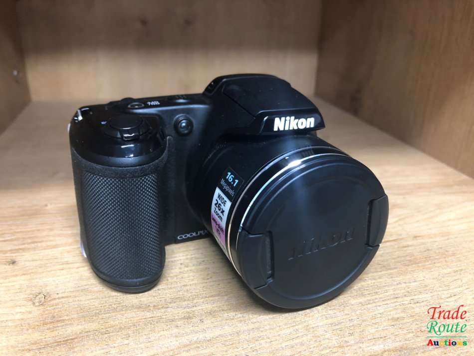 Nikon Coolpix L320 16.1MP Digital Camera with 26x Optical Zoom [ BLACK ] 720p HD Video