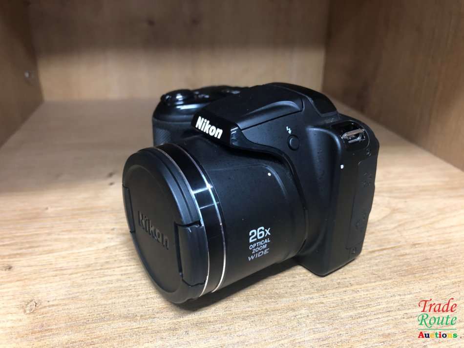 Nikon Coolpix L320 16.1MP Digital Camera with 26x Optical Zoom [ BLACK ] 720p HD Video