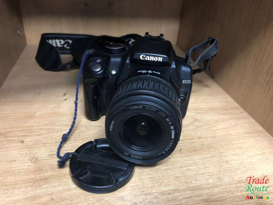 Canon EOS 350D Digital SLR camera (BLACK) WITH 18-55 mm EFS LENS