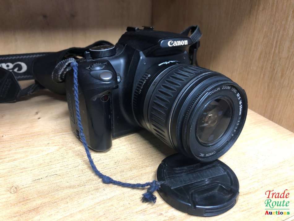 Canon EOS 350D Digital SLR camera (BLACK) WITH 18-55 mm EFS LENS