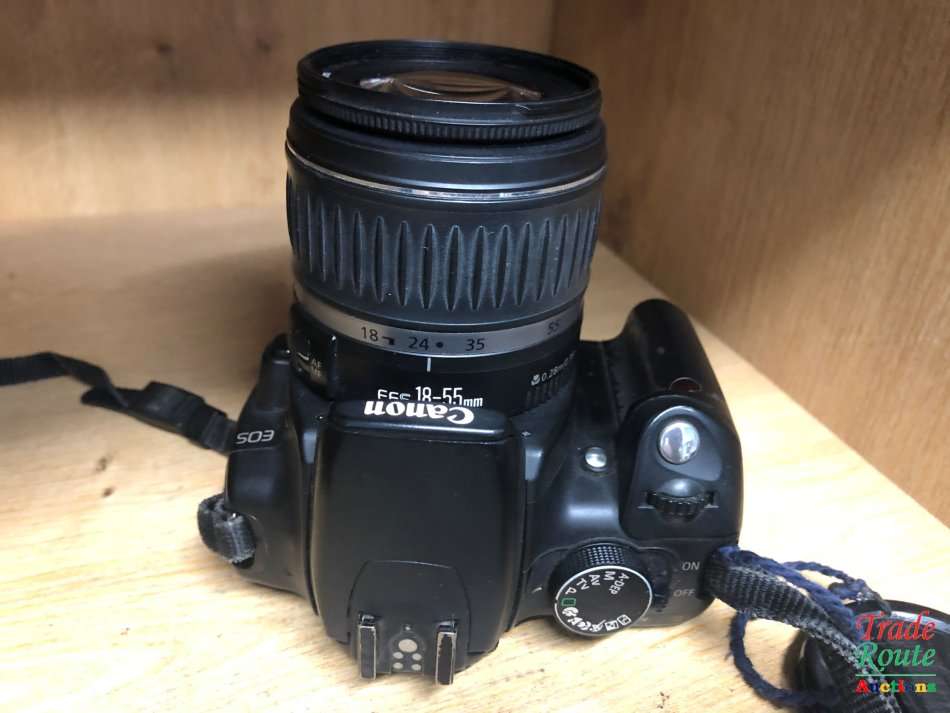 Canon EOS 350D Digital SLR camera (BLACK) WITH 18-55 mm EFS LENS