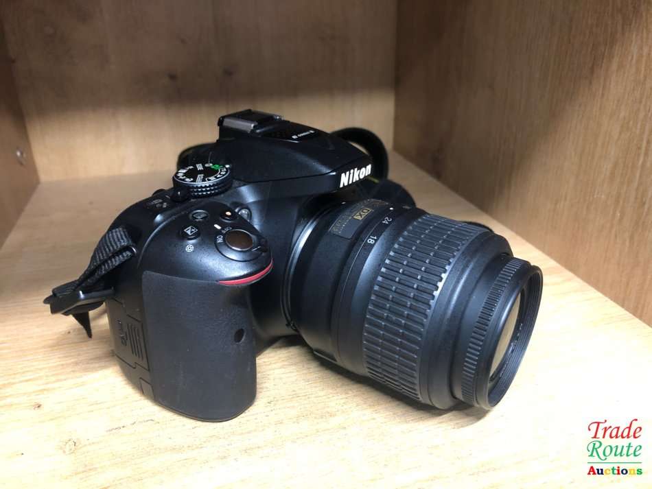 NIKON D5300 DSLR CAMERA BODY [ WiFi & GPS] - [ 24.2 MP ] - [ DX ] WITH 18-55 VR Lens Kit