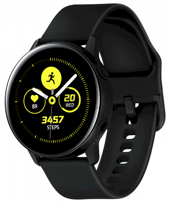Samsung Galaxy Watch Active (SM-R500) BT Smartwatch - Black 40mm