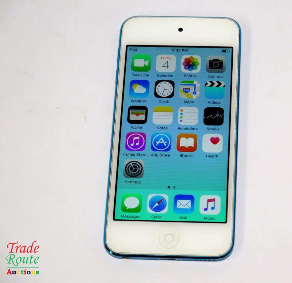 Apple iPod Touch | WHITE/BLUE | 32GB | 5th Generation | A1421 | MD717 | RETINA DISPLAY