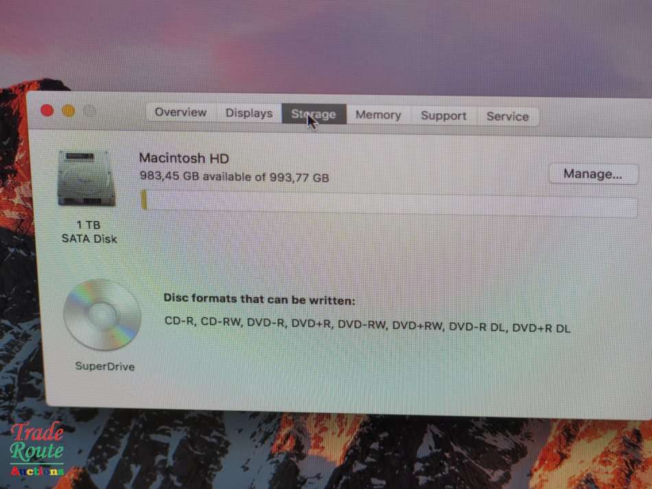 Apple iMAC | 27 INCH | Core 2 Duo 3.06GHz | 4GB RAM | 1TB HDD All In One Desktop ATI Radeon Graphics