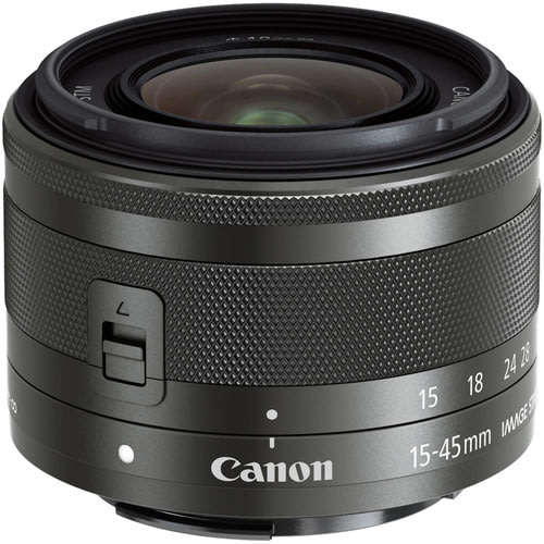 Canon EF-M 15-45mm f/3.5-6.3 IS STM Lens - FOR CANON MIRRORLESS CAMERAS