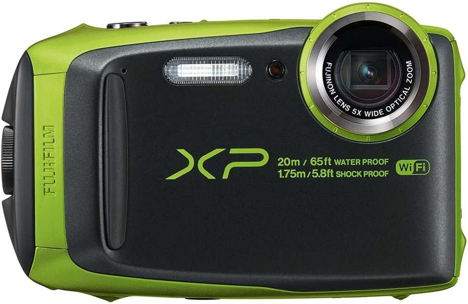 Fujifilm Waterproof Digital Underwater Camera with 3" LCD, Green (xp120)