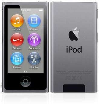 APPLE 16GB IPOD NANO - SPACE GREY (7TH GENERATION) | ME971QB | A1446