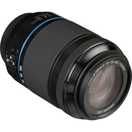 Samsung 50-200mm f/4.0-5.6 ED OIS III Lens (Black) - For Samsung NX Series Cameras