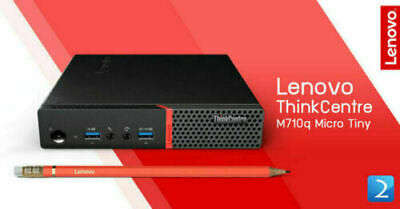 LENOVO M710q TINY Desktop PC Computer | CORE i3 6100T 6th Gen 3.2GHz | 8GB RAM | 500GB HDD